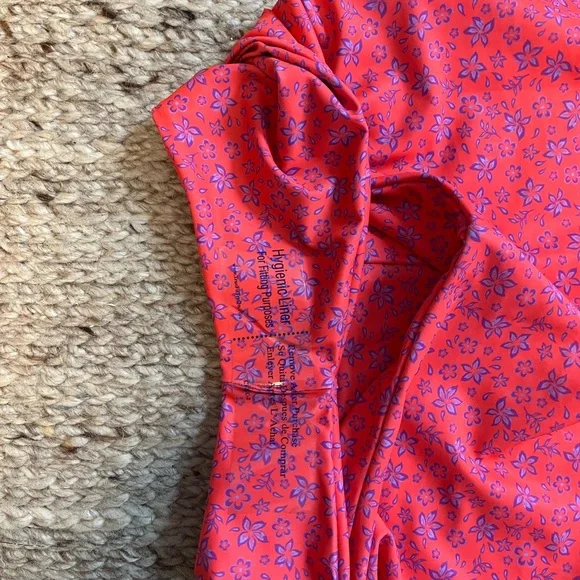 Kulani Kinis Pink and Purple One Piece Swimsuit - Picture 4 of 6